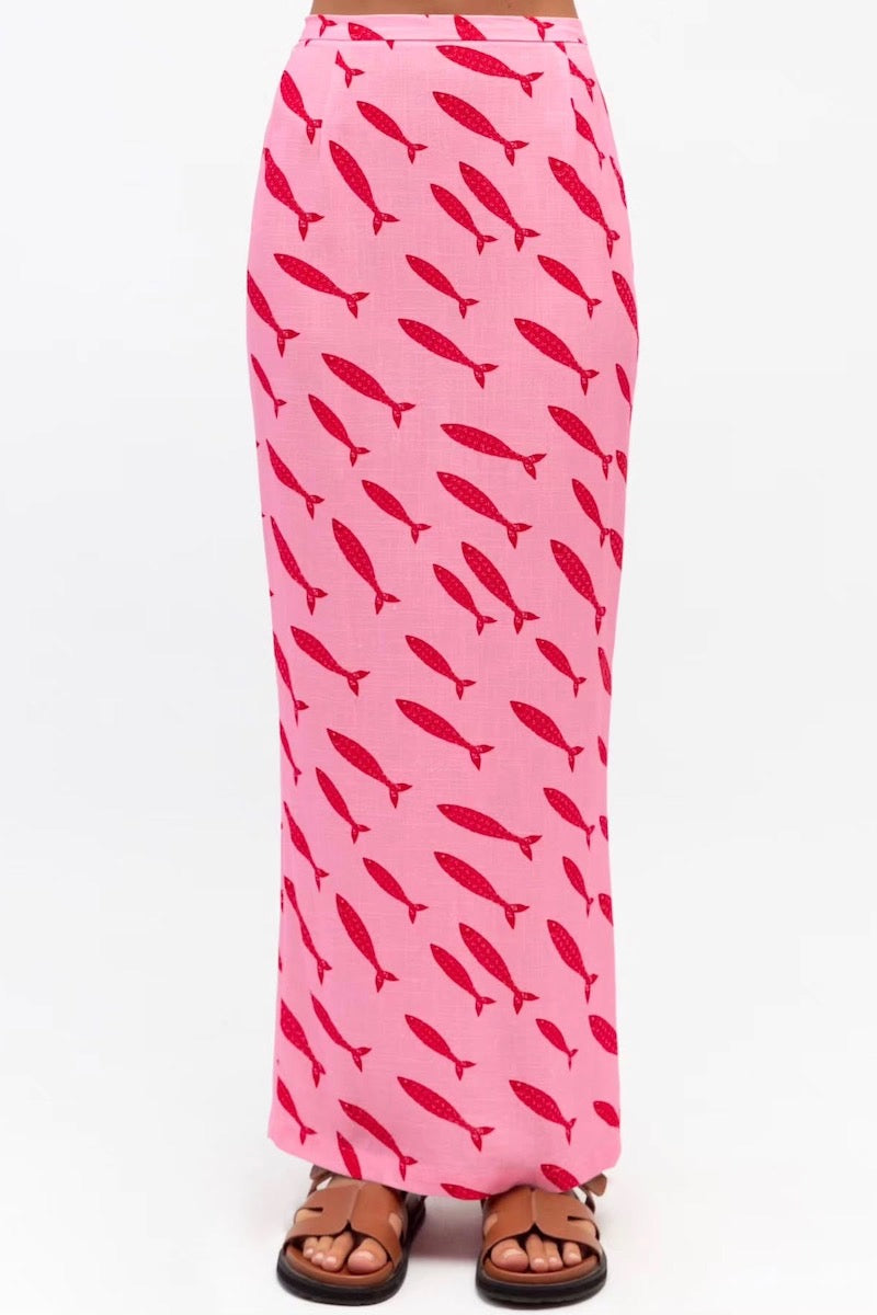 Carmine Sardine Skirt