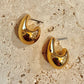 Malibu Earrings, Gold