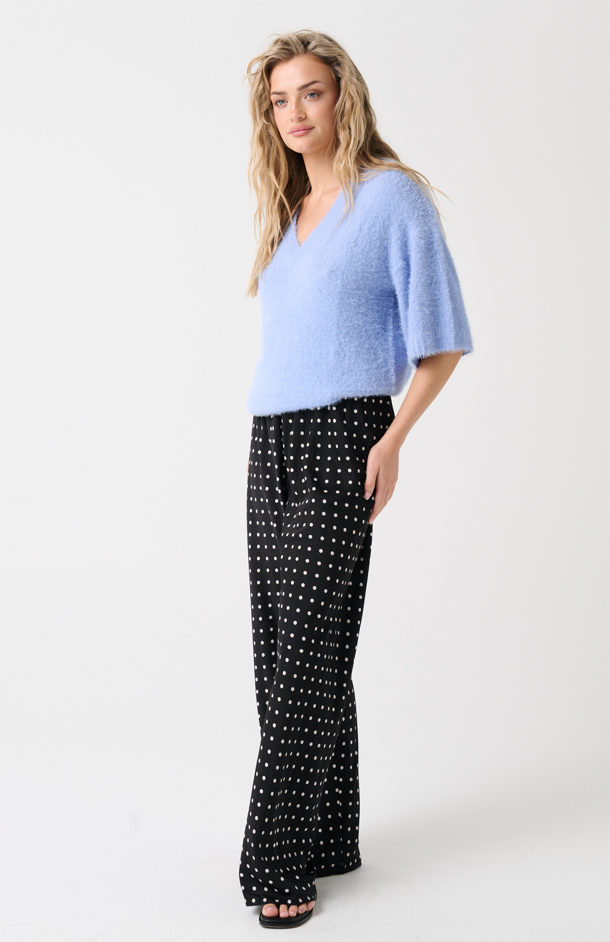 Jude Bias Pant, Black Spot