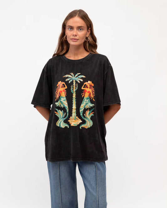 Twin Mermaid Tee