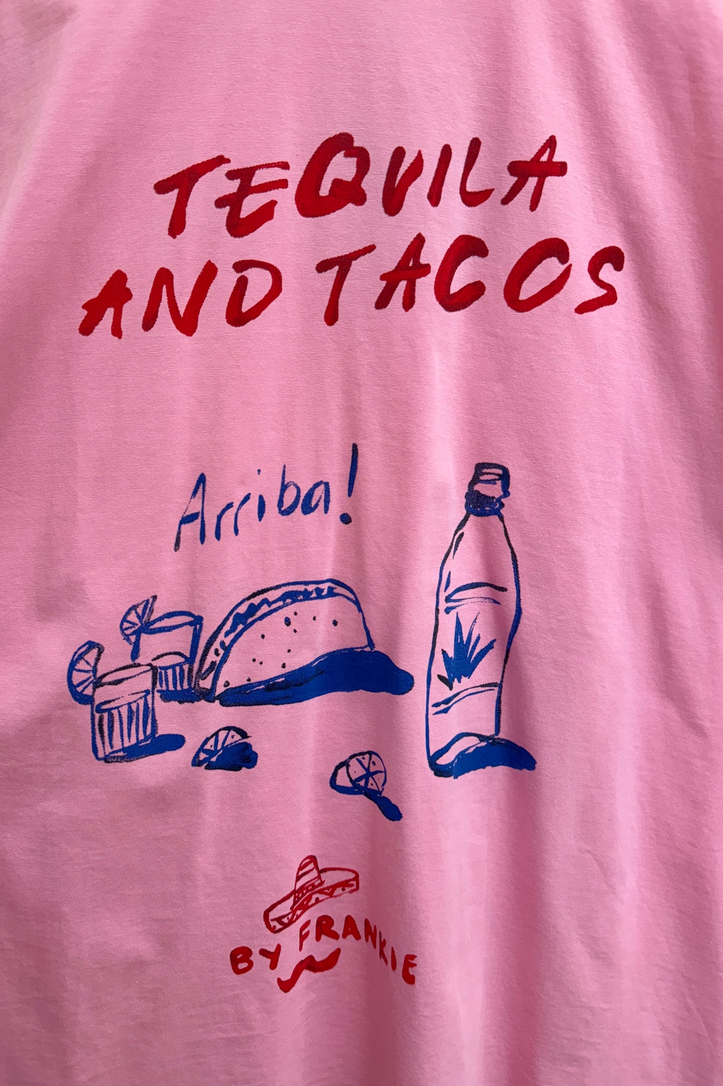 Arriba Tee, Pink