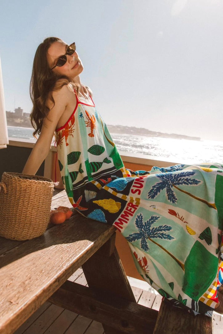 Soleil Summer Midi Dress