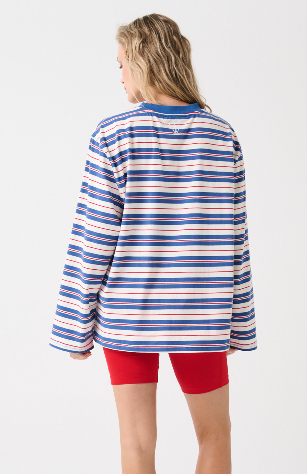 Carter Long Sleeve, Red Stripe