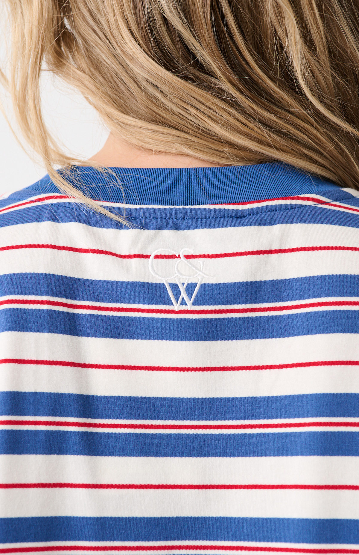 Carter Long Sleeve, Red Stripe