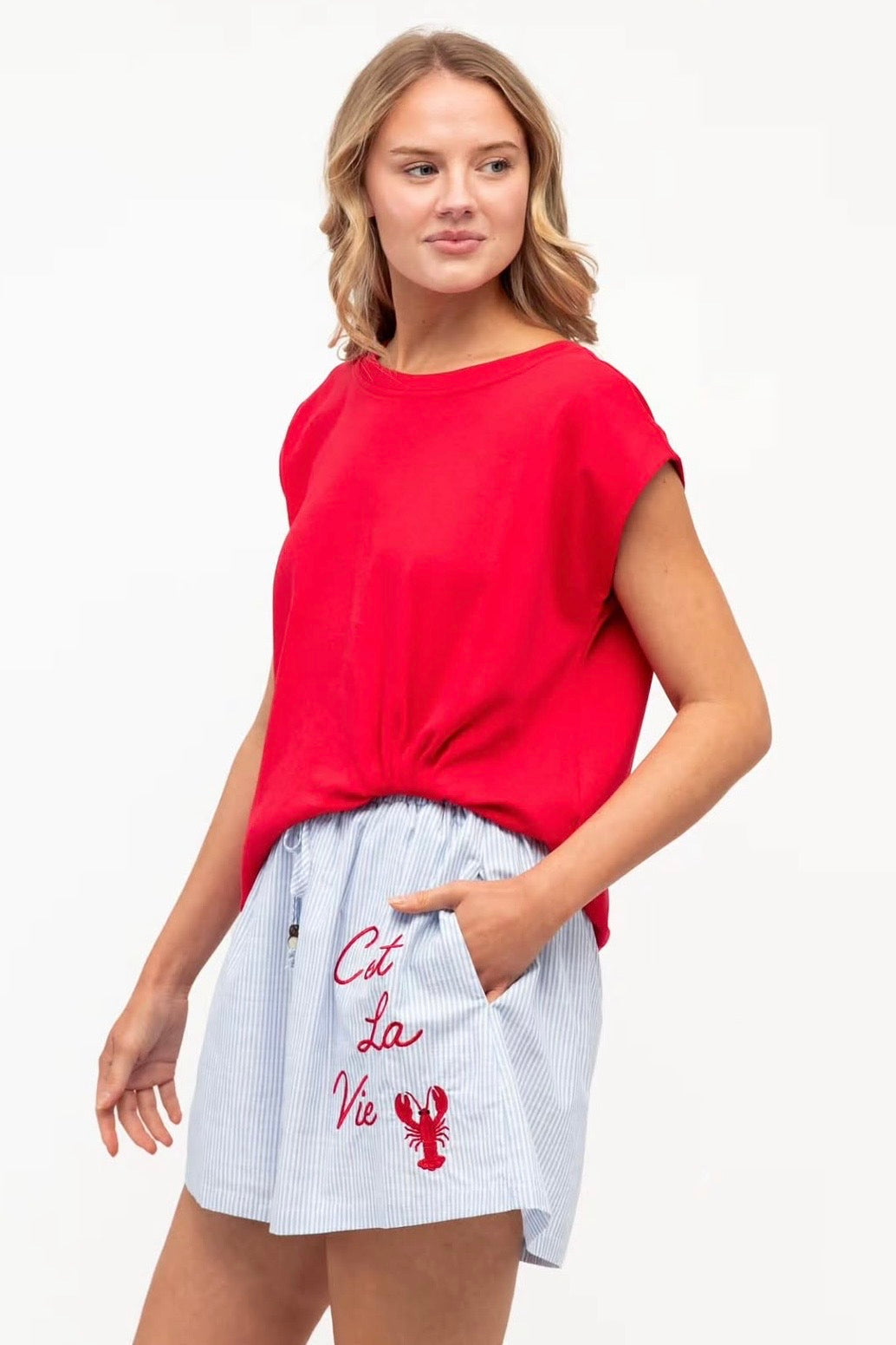 Marinere Embroidered Shorts