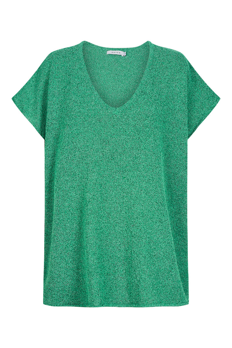 Como Knit Top, Aqua