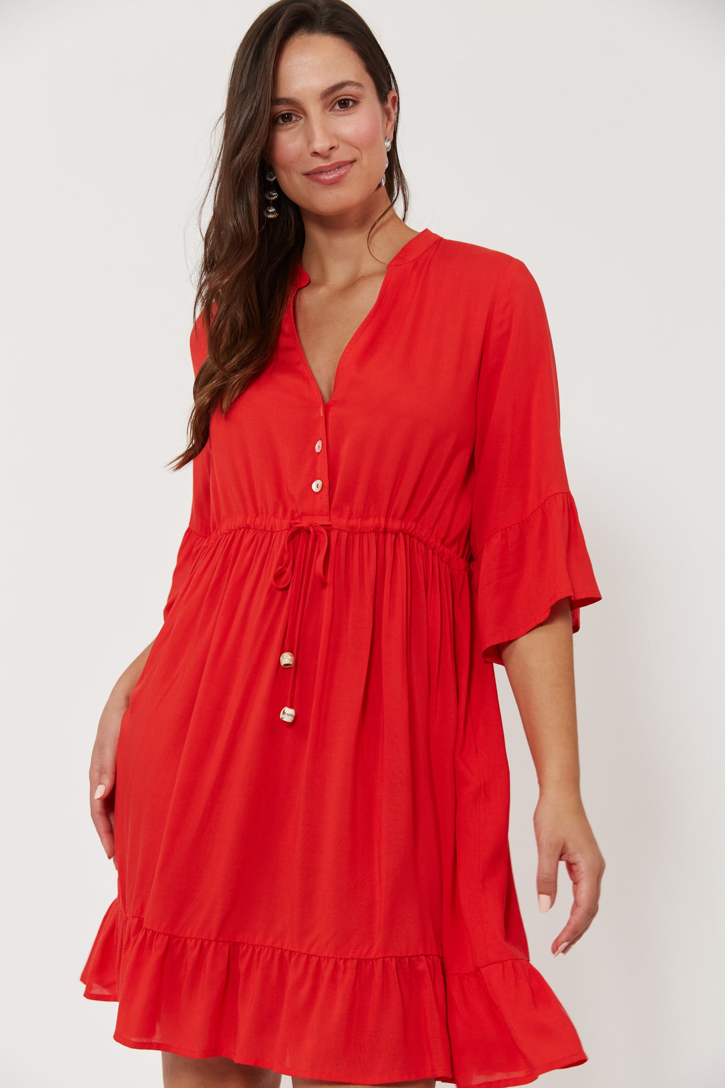 Isola Tie Dress, Negroni