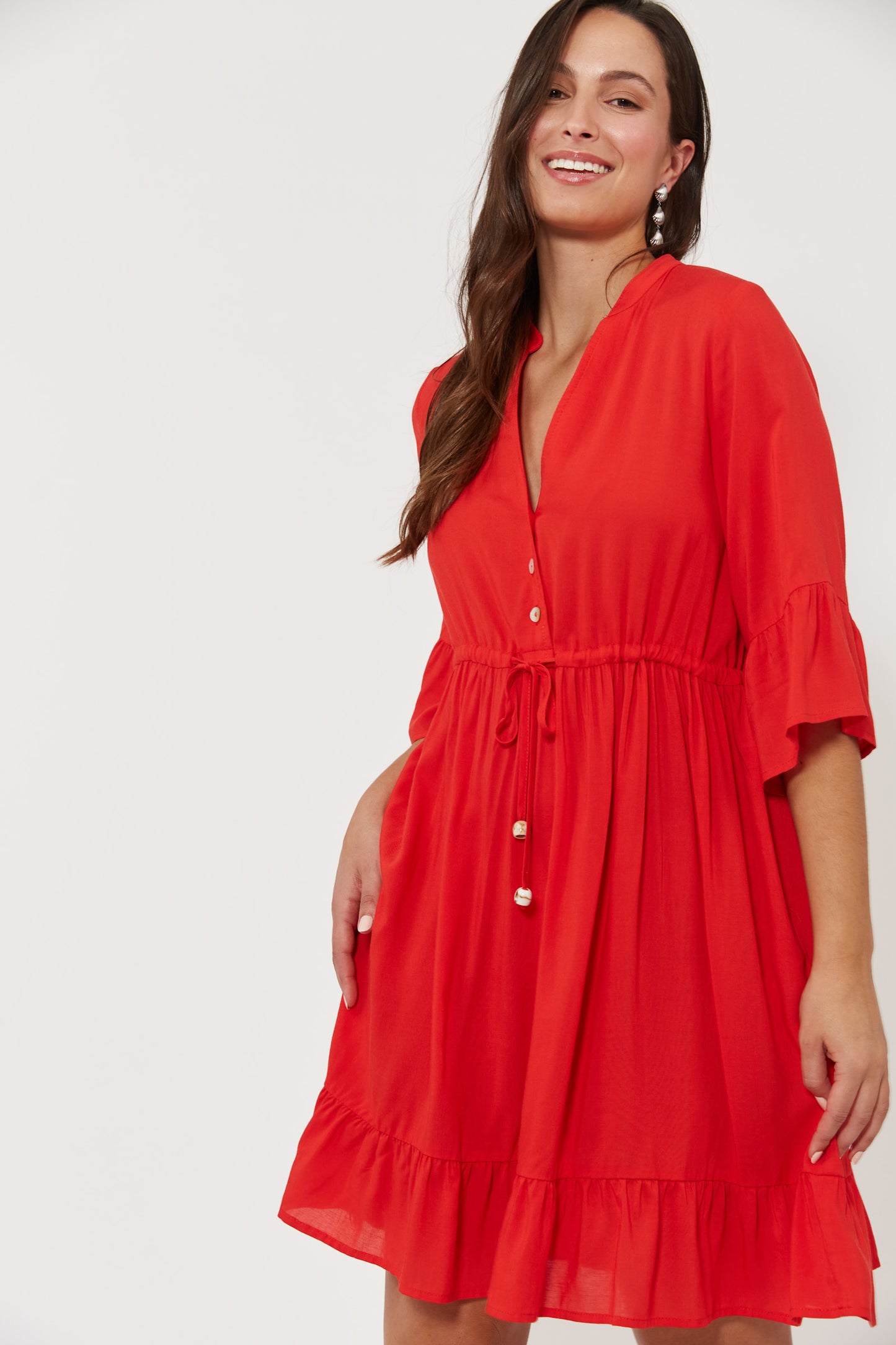 Isola Tie Dress, Negroni