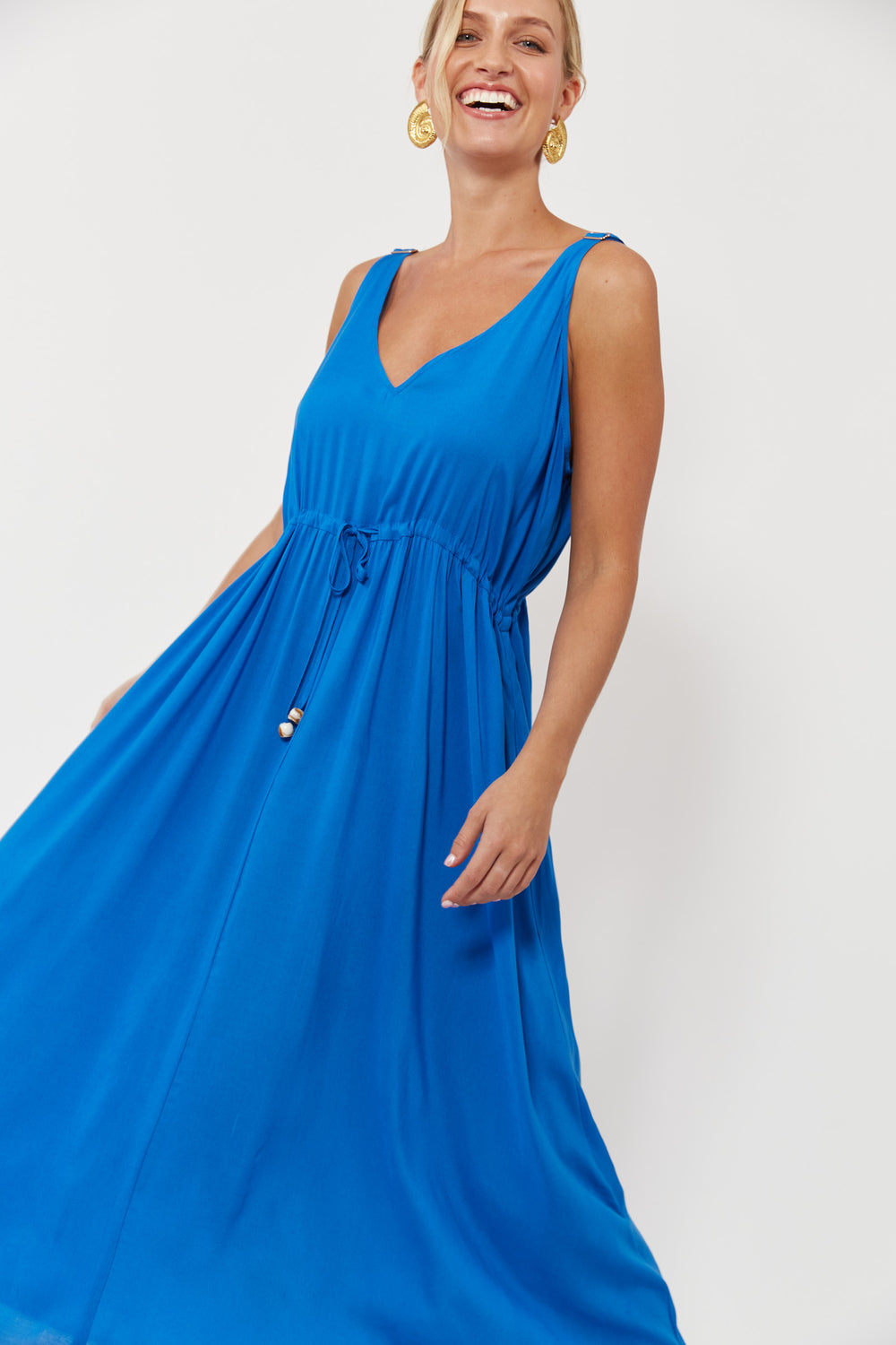 Isola Tank Maxi Dress, Baia