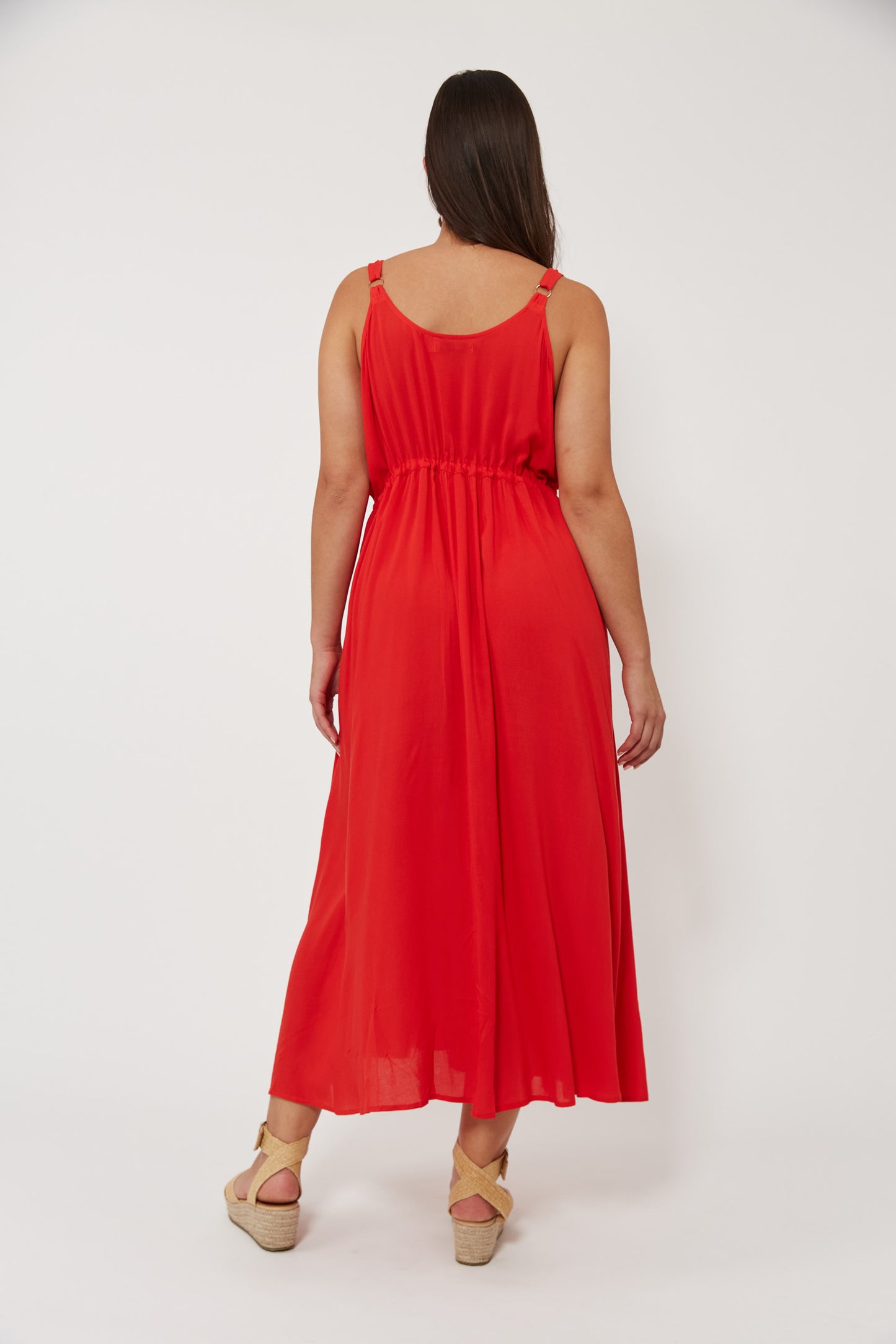 Isola Tank Maxi Dress, Negroni