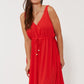 Isola Tank Maxi Dress, Negroni