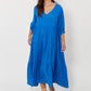 Isola Tiered Maxi Dress, Baia