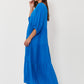 Isola Tiered Maxi Dress, Baia