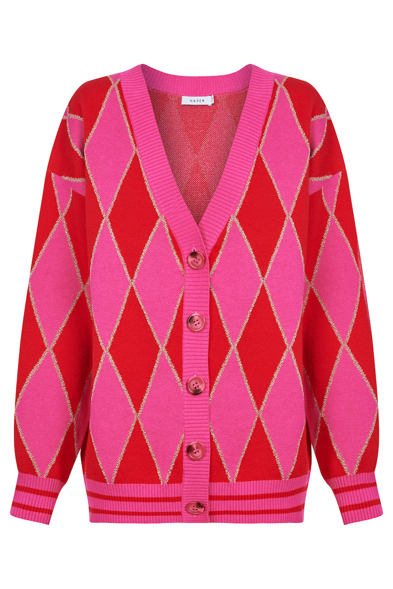 Casablanca Lurex Cardigan