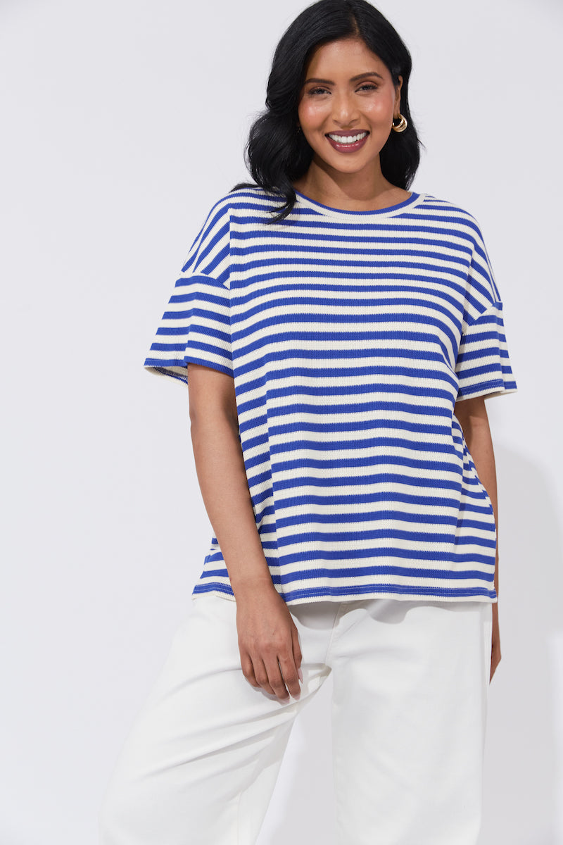 La Paz T-Shirt, Cobalt