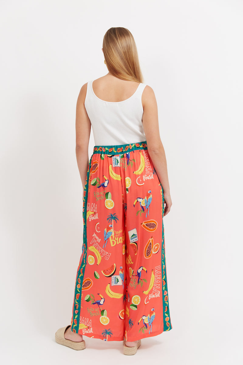 Cabana Pant, Coral