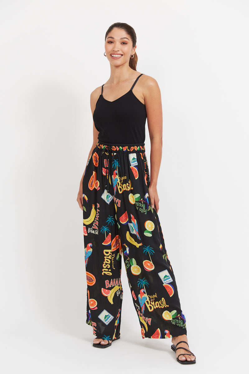 Cabana Pant, Black