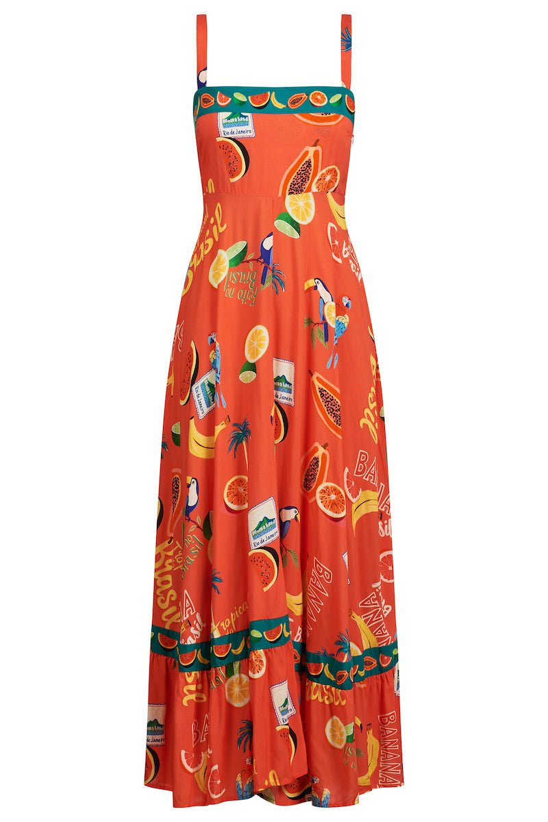 Cabana Tank Maxi, Coral