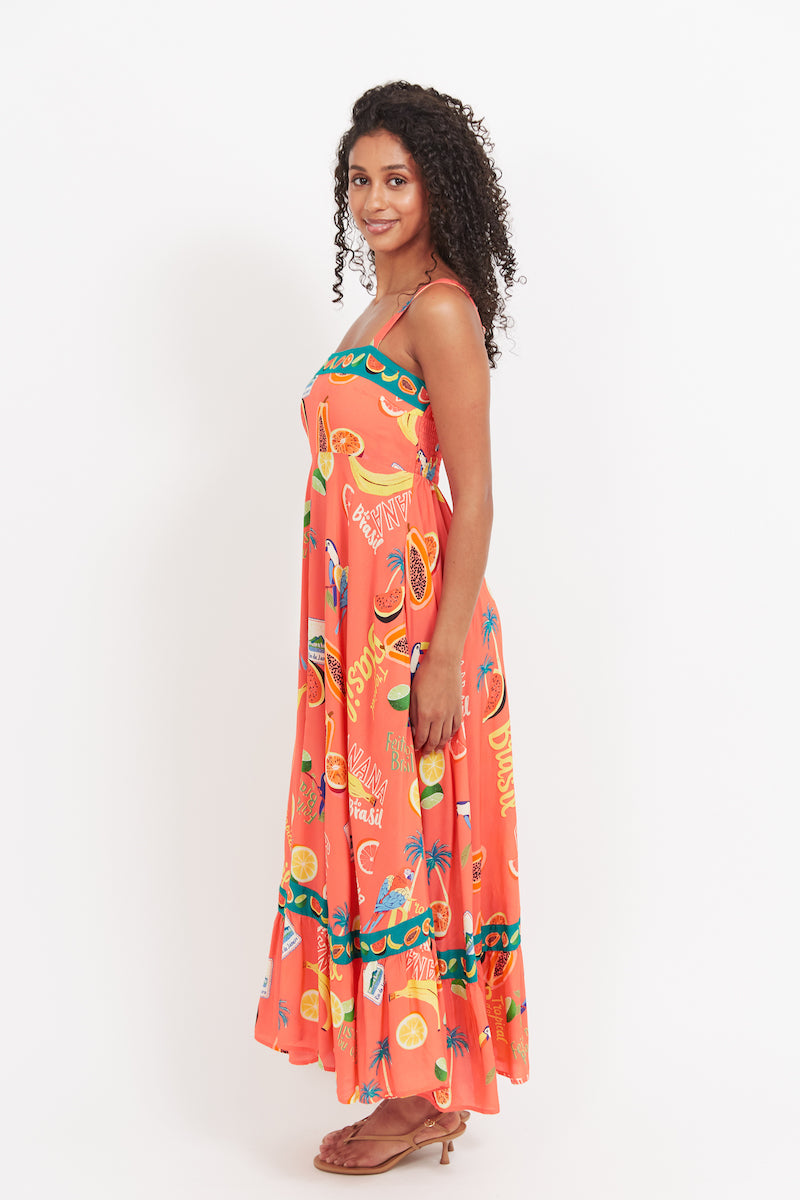 Cabana Tank Maxi, Coral