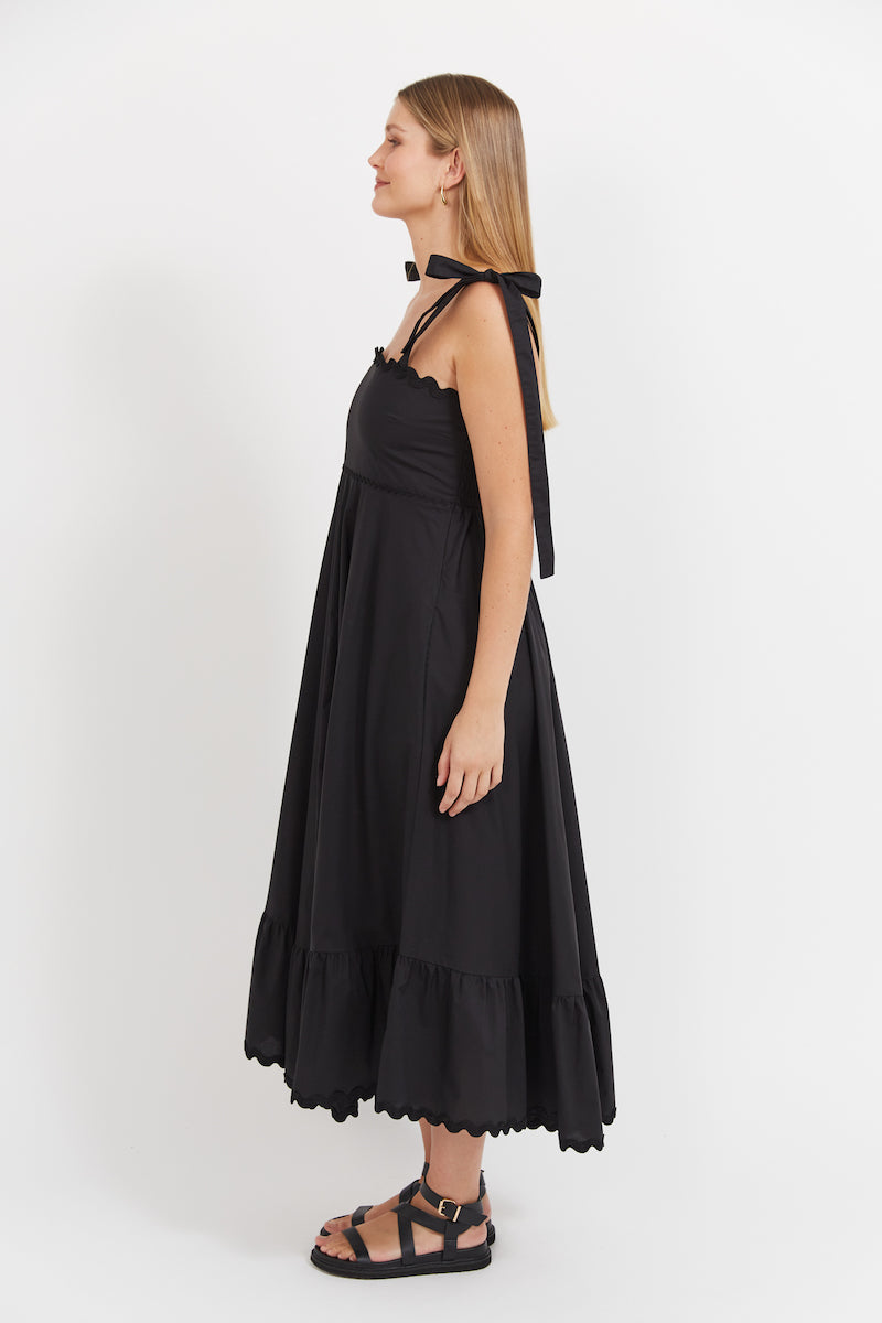 Brasilia Tie Maxi, Black