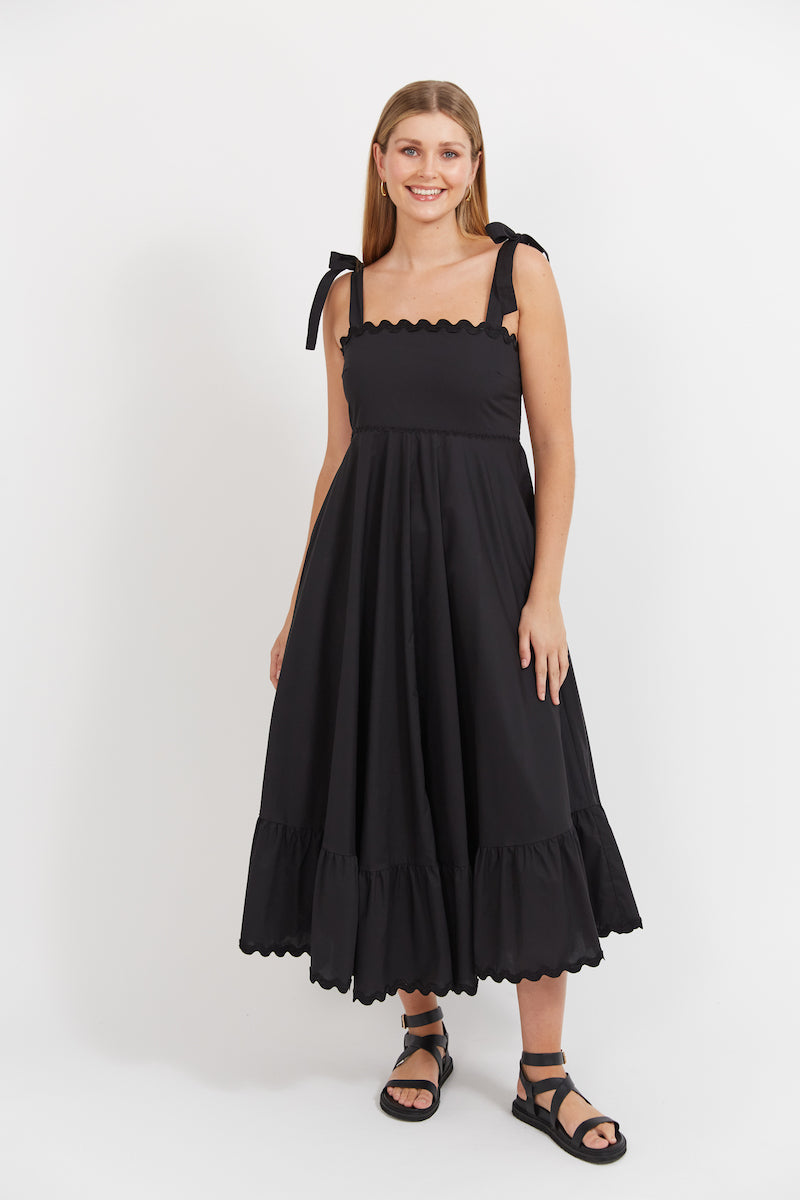 Brasilia Tie Maxi, Black