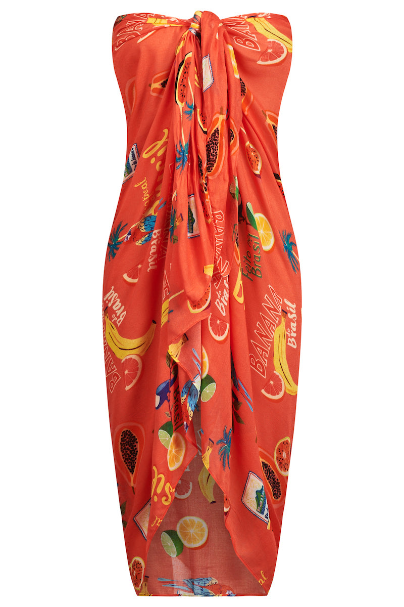 Cabana Sarong, Coral