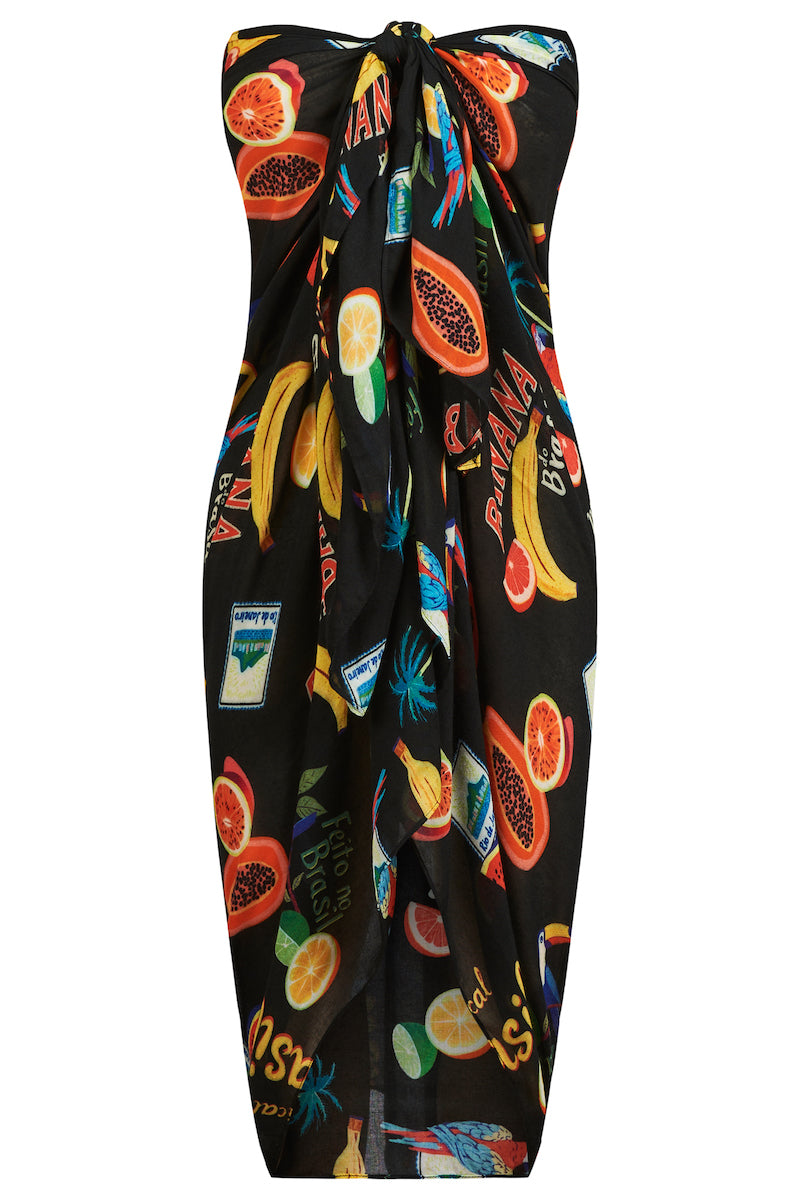 Cabana Sarong, Black