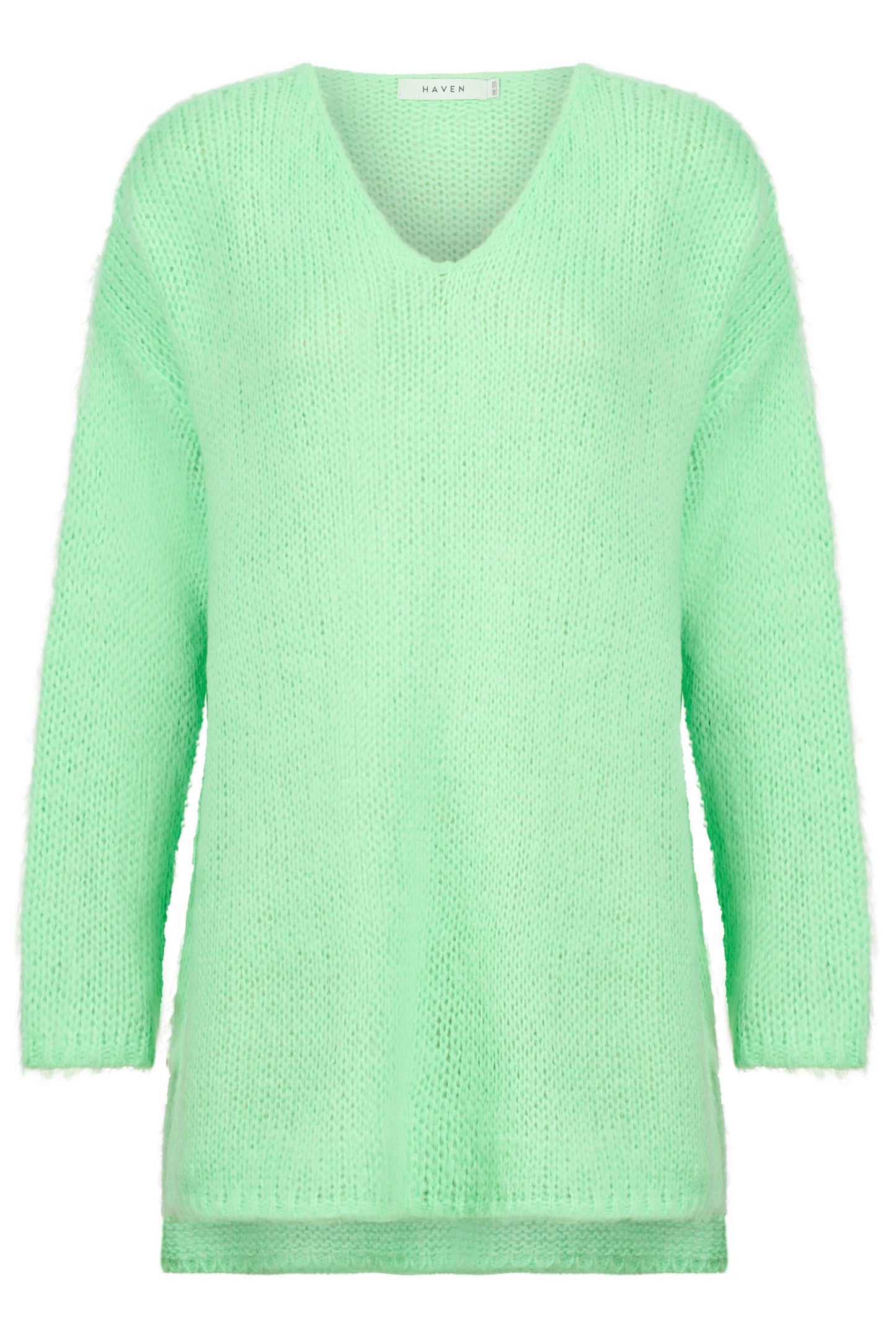 Lyon Relaxed Jumper, Lime