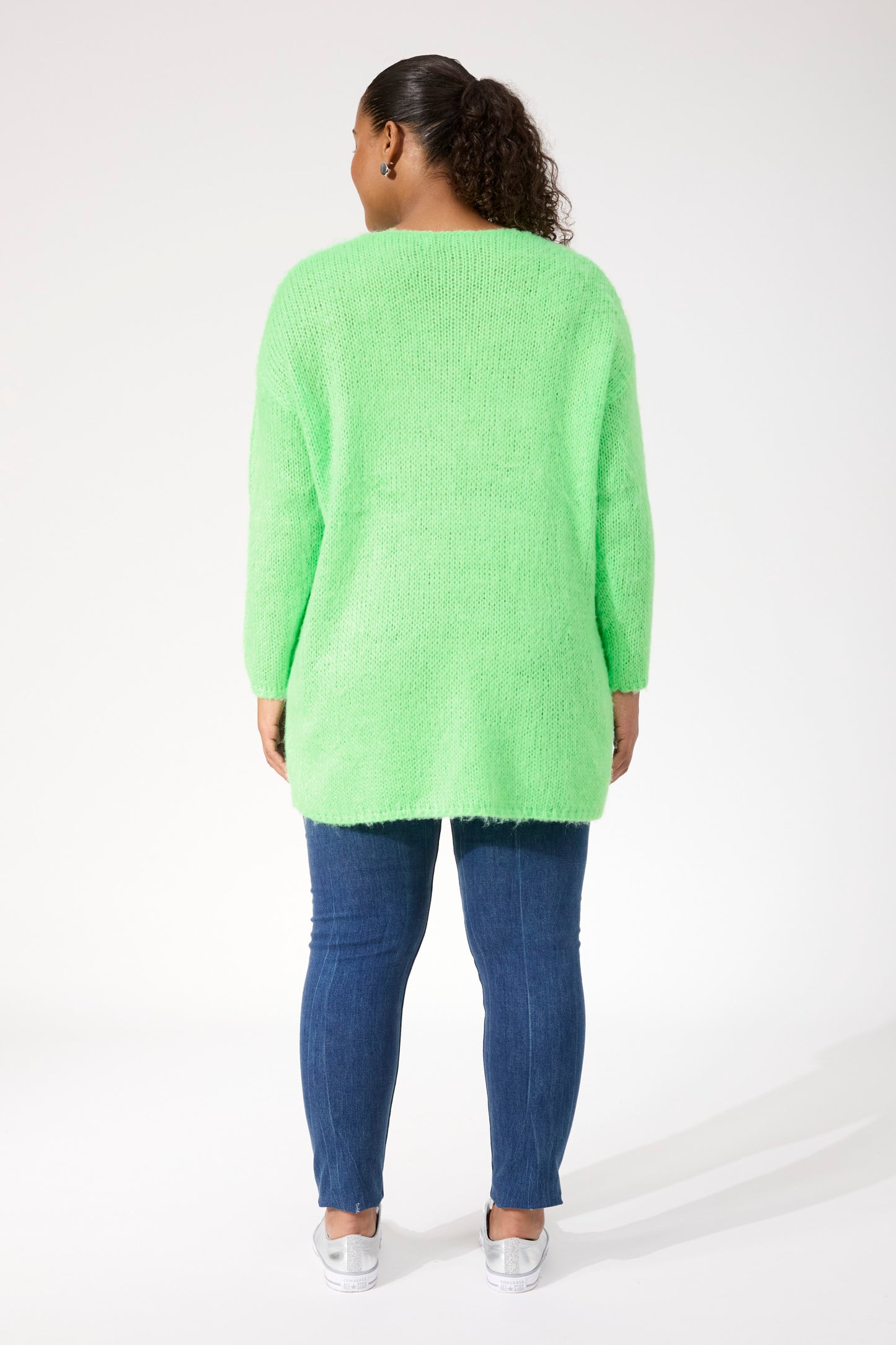 Lyon Relaxed Jumper, Lime