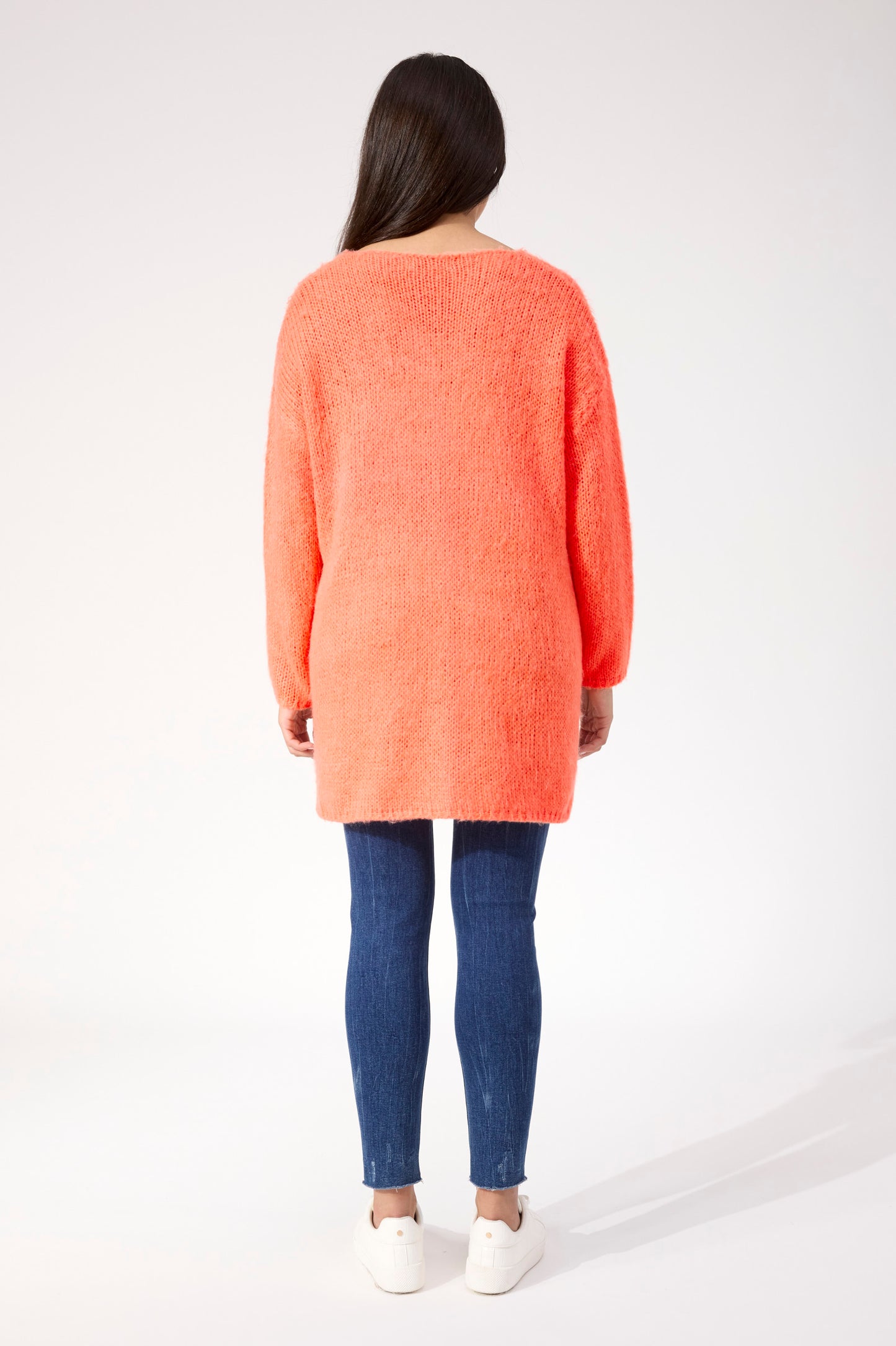 Lyon Relaxed Jumper, Orange