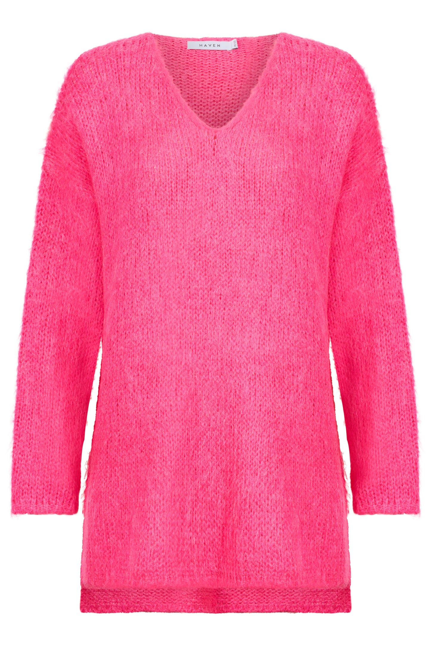 Lyon Relaxed Jumper, Hot PInk