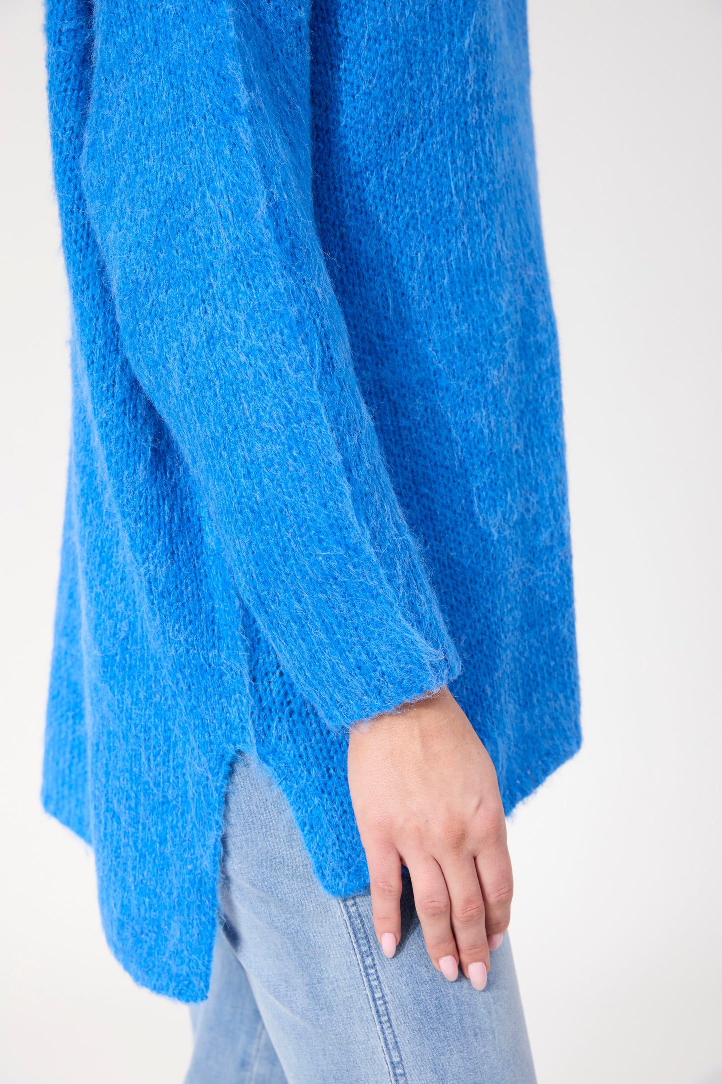 Lyon Relaxed Jumper, Cobalt