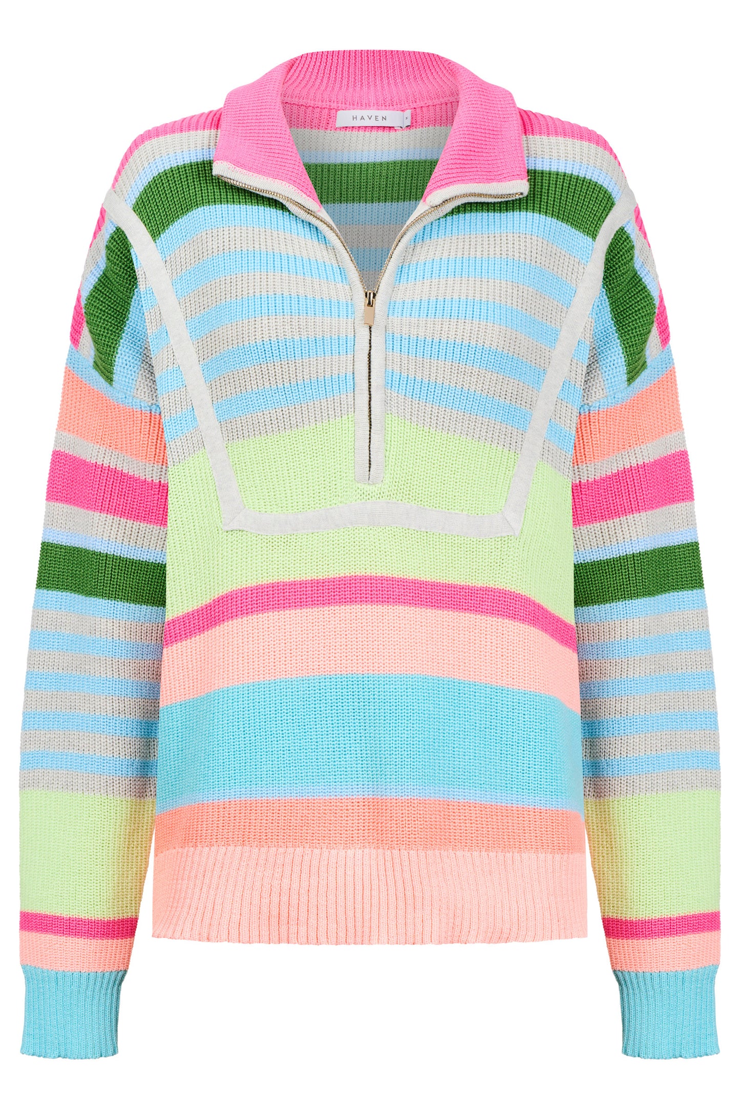 Alaska Stripe Jumper, Neon