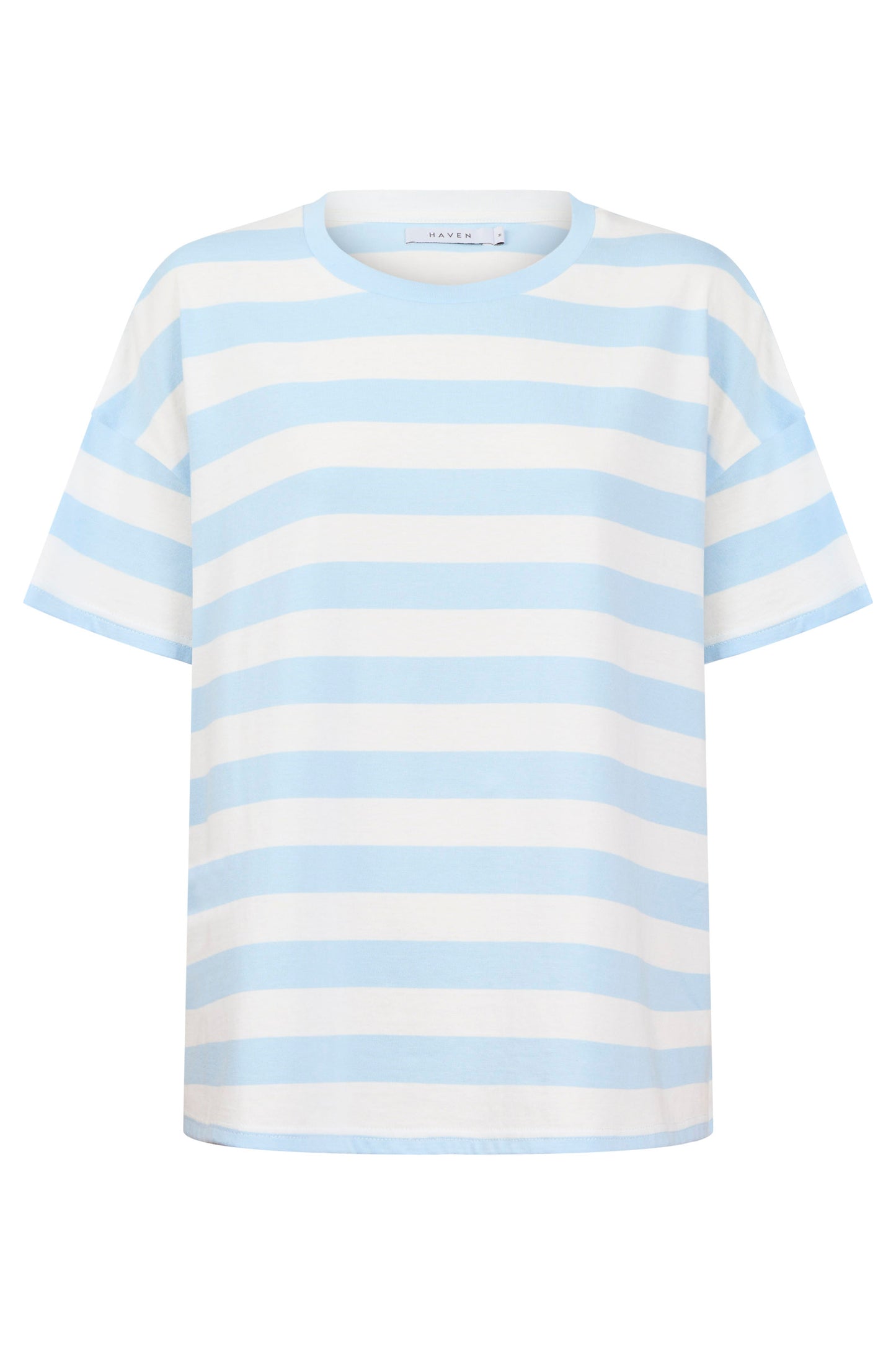 Columbus Stripe T-Shirt, Baby Blue