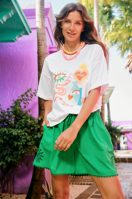 Mykonos Graphic T-Shirt