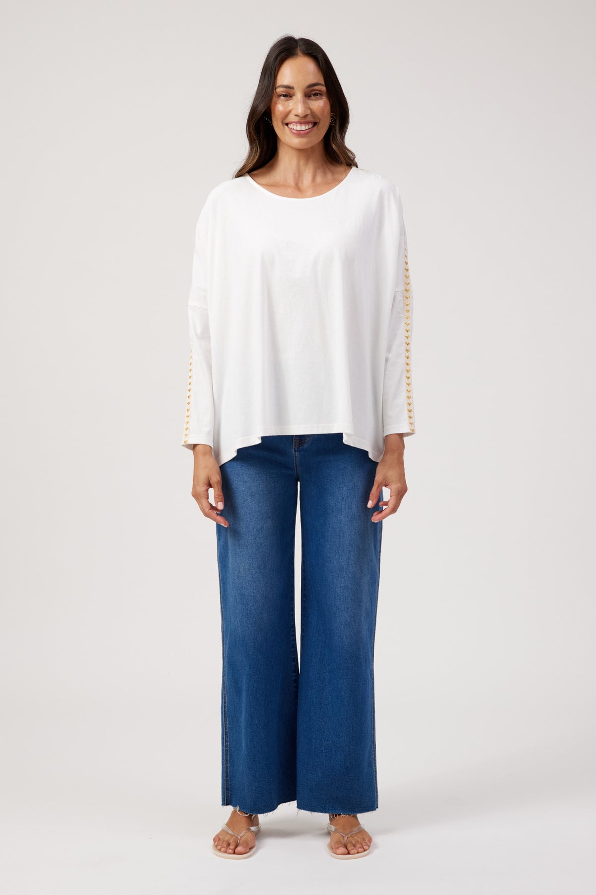 Elba Heart T-Shirt, White