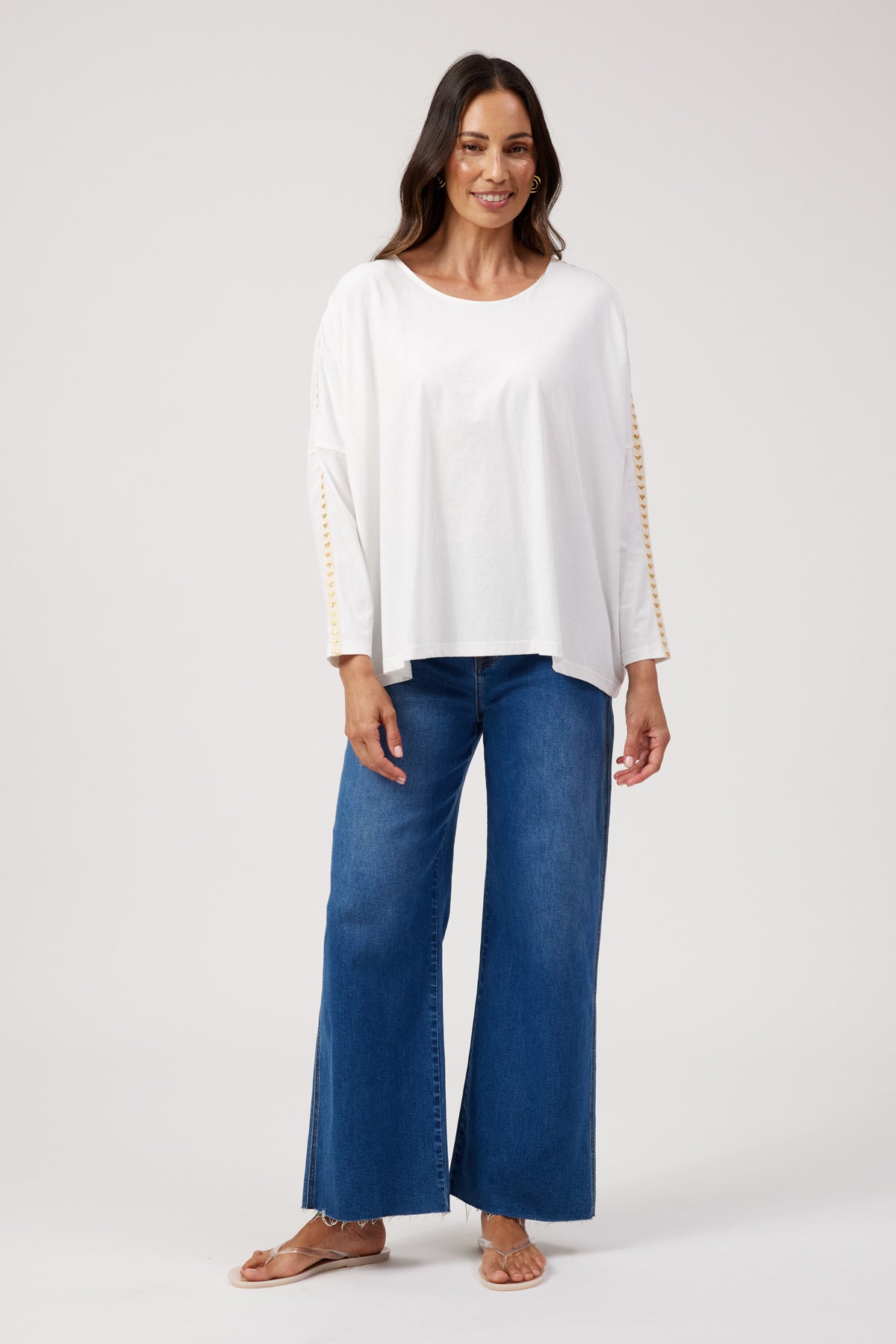 Elba Heart T-Shirt, White