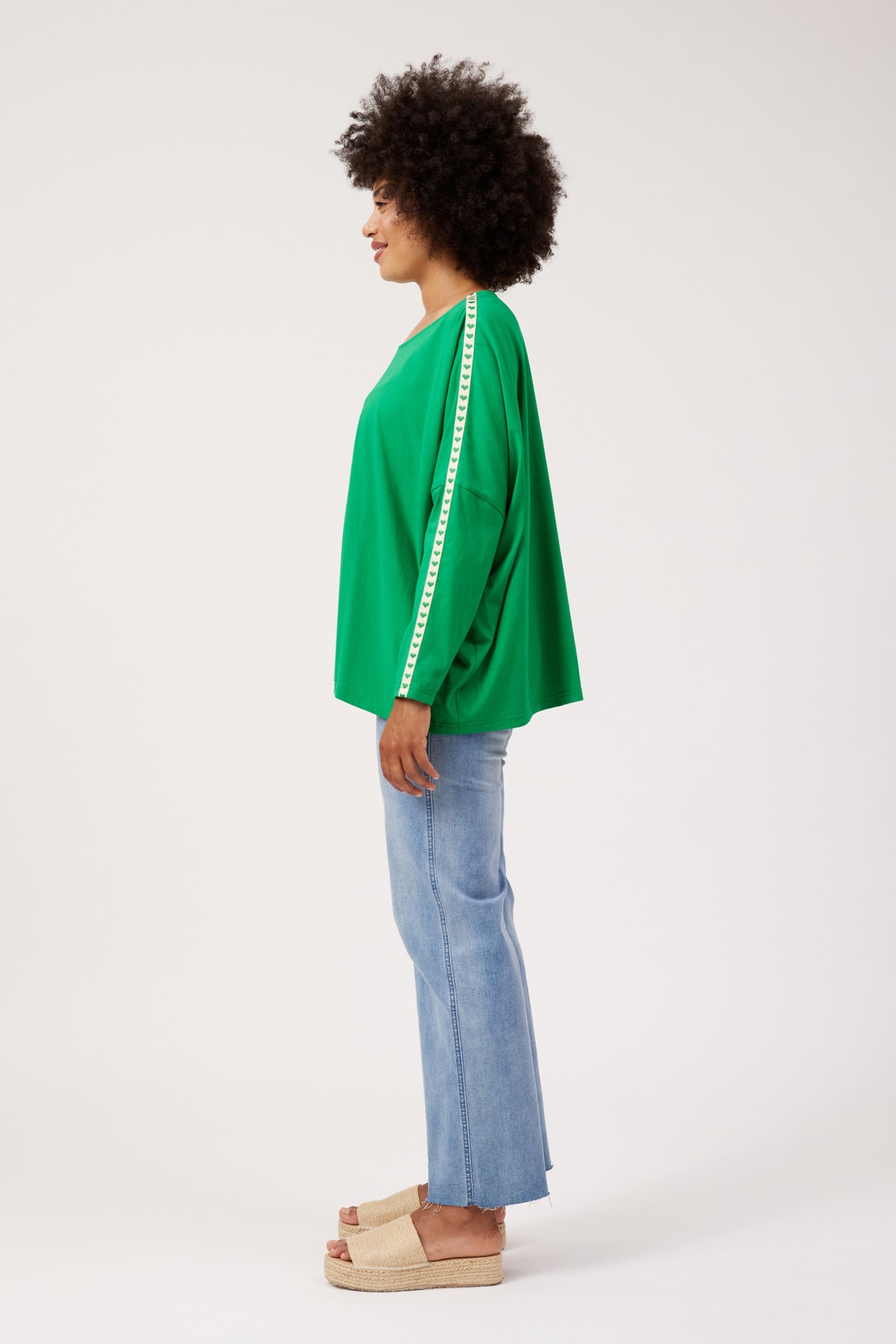 Elba Heart T-Shirt, Green