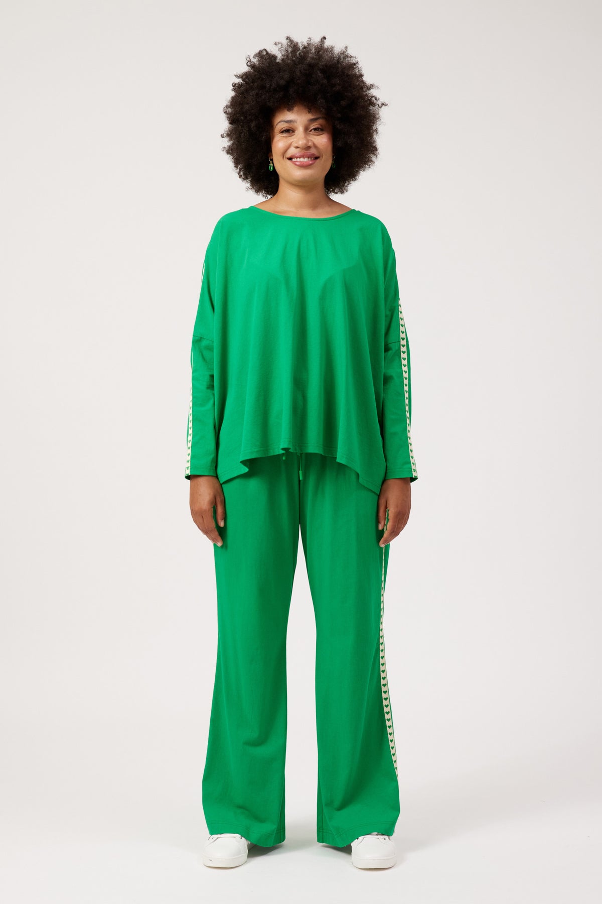 Elba Heart T-Shirt, Green