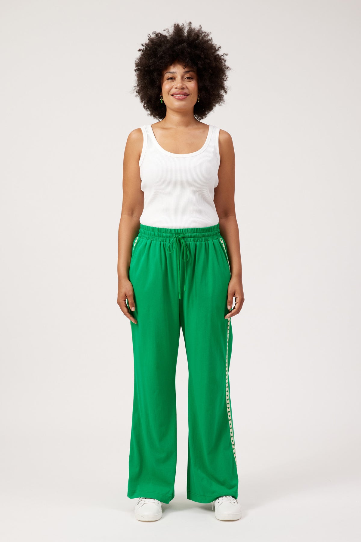 Elba Heart Pant, Green