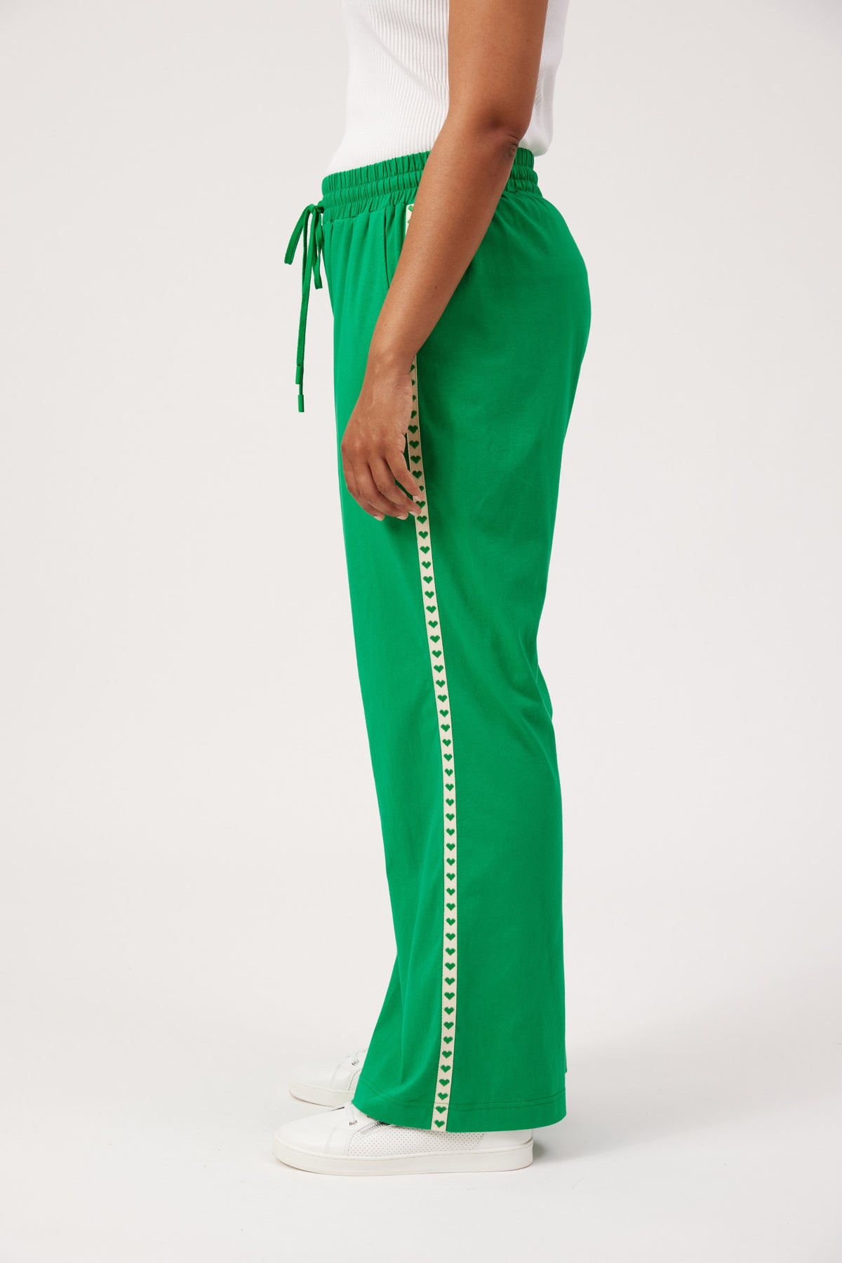 Elba Heart Pant, Green