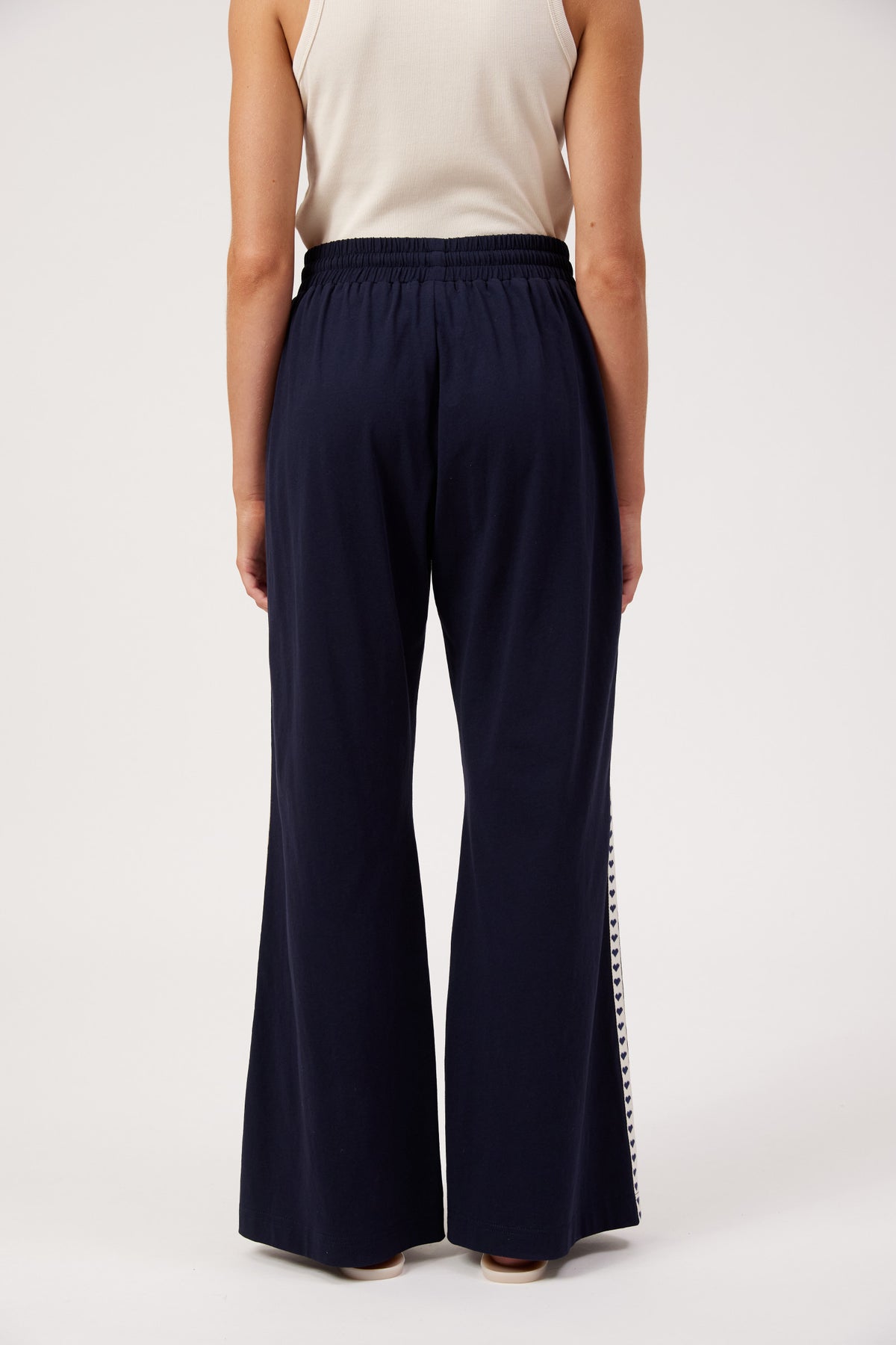 Elba Heart Pant, Navy