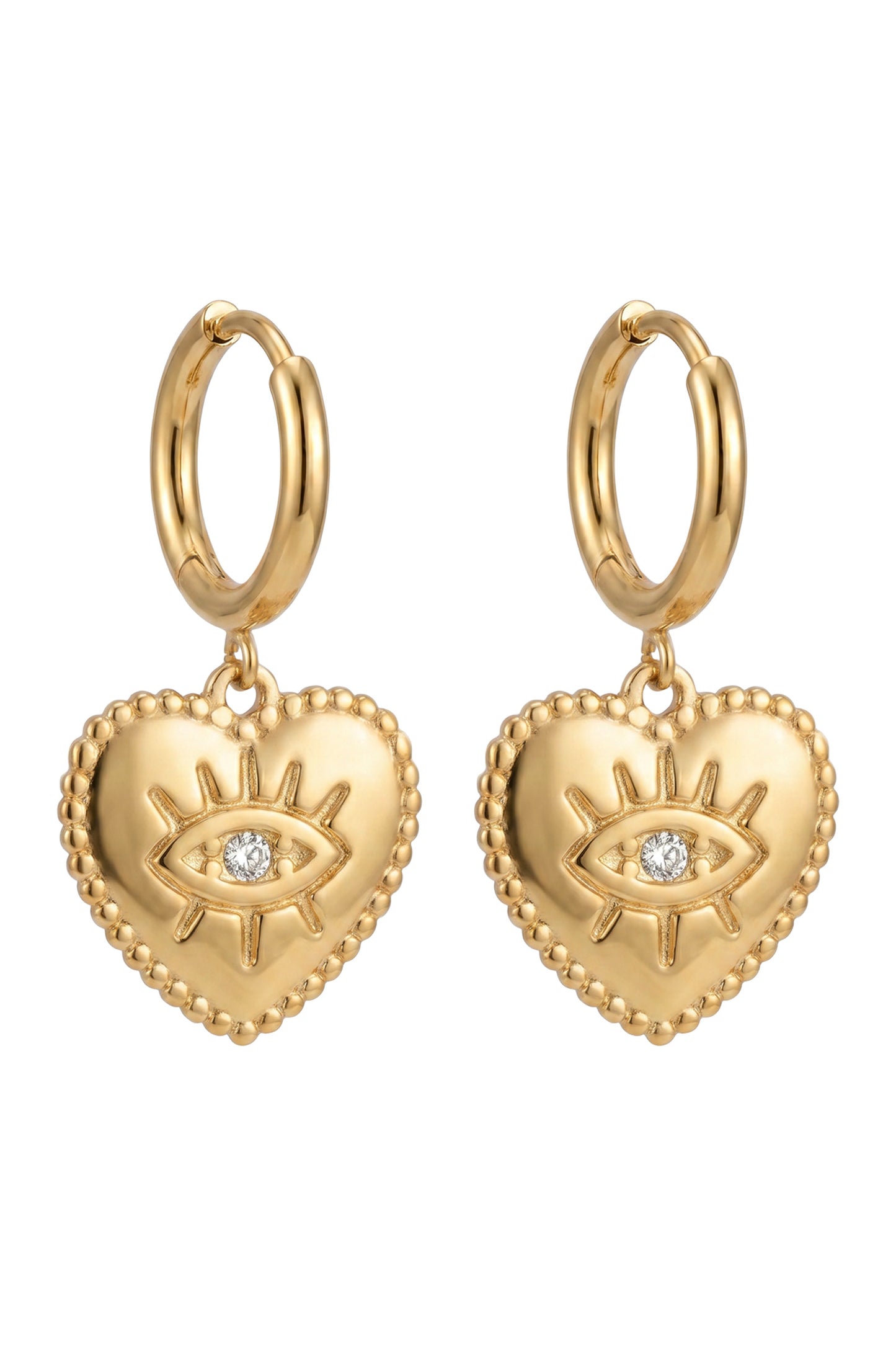 Mati Mix Earrings, Heart