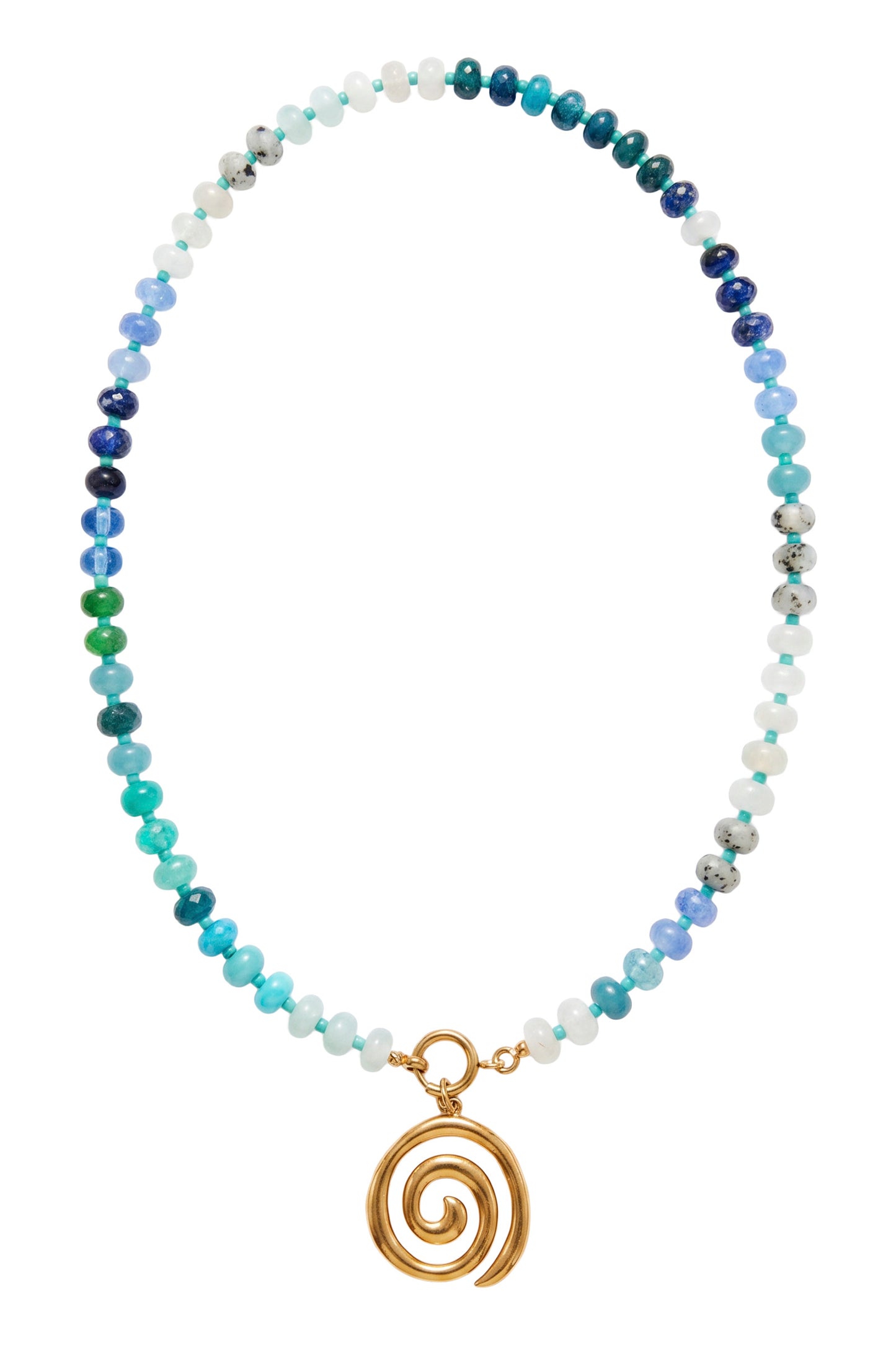 Sicily Necklace, Blue