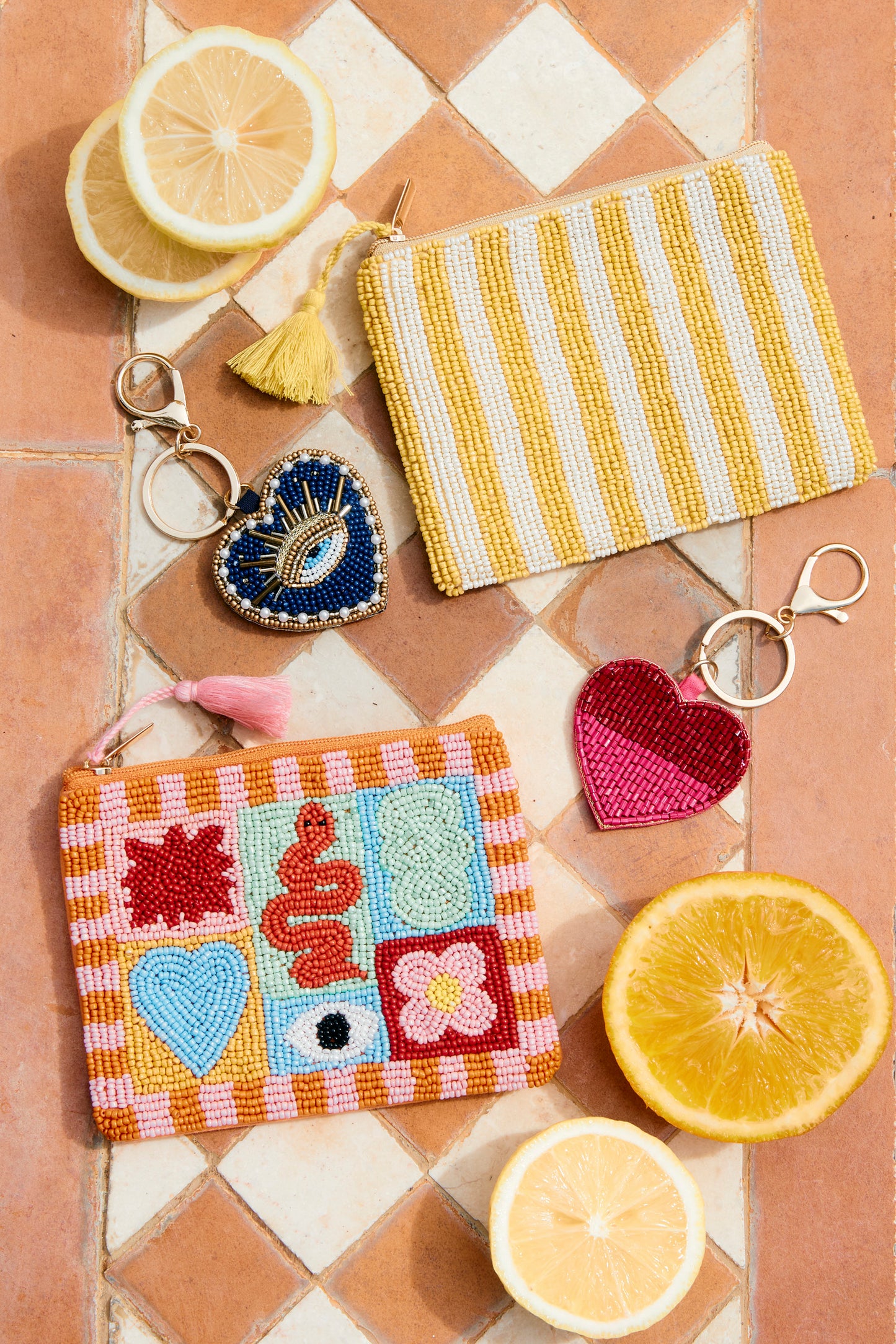 Calypso Keyring, Eye