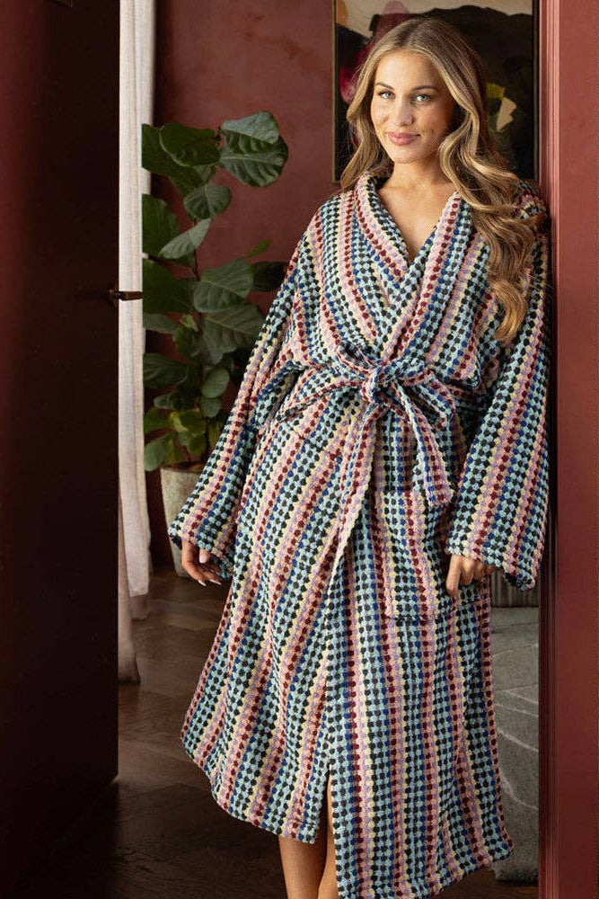 Miami Pom Pom Bath Robe