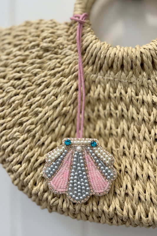 Mermaid Shell Bag Charm