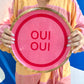 Oui Oui Plate