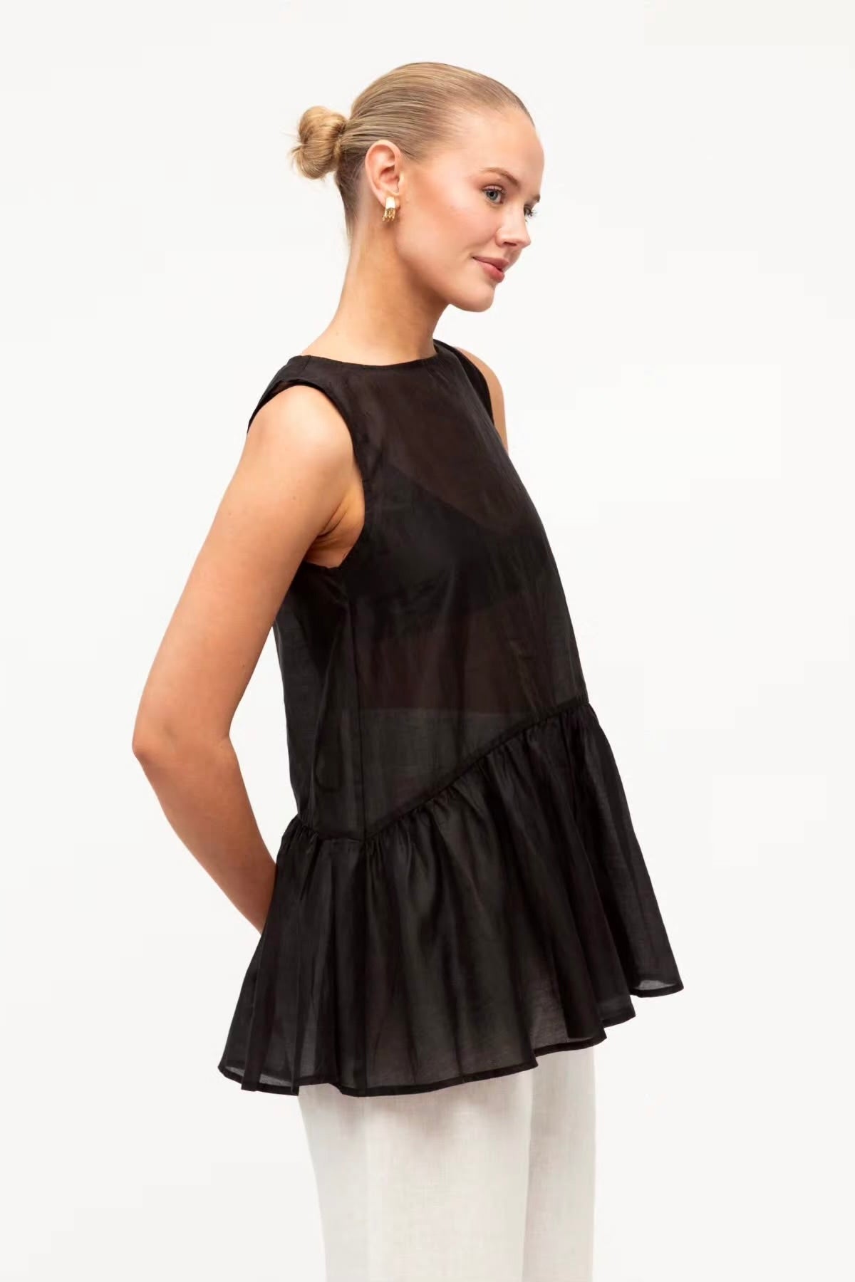 Terry Sheer Blouse
