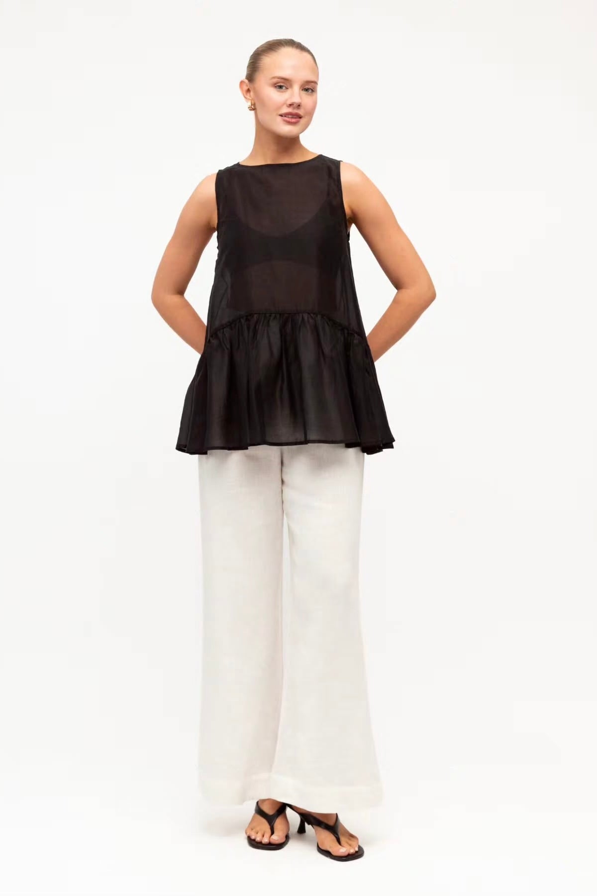 Terry Sheer Blouse